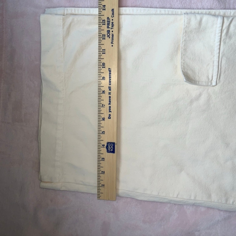 ZARA Wide Leg Cream Pants XXL - Picture 4 of 5